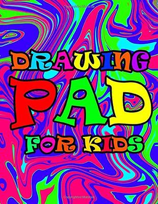 Sketchbook For Ideas Creative Christmas Gifts: Sketch Book And Drawing Pad  For Kids - White - Doodling # Kids Size 8.5 X 11 Inches 110 Page Best Print  (Paperback)