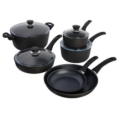 BALLARINI Arezzo by HENCKELS 10-pc Nonstick Cookware Set, Made In Italy -  Black - Yahoo Shopping