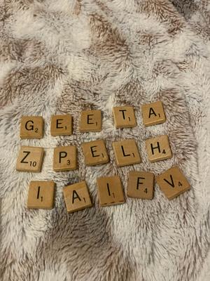 Magicfly Wooden Scrabble Tiles 1000Pcs A-Z alphabet