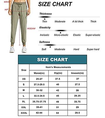 Libin Women's Cargo Joggers Lightweight Quick Dry Hiking Pants