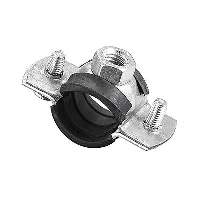 20 PCS Cross-Connector Vertical Pipe Clip Crossover Clamps Tube Buckle  Steel Pip