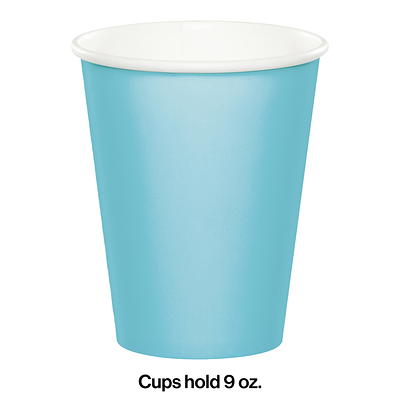 Cobalt Blue 16 oz Plastic Cups 60 Count for 60 Guests 