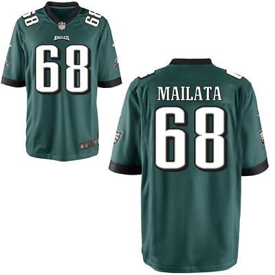 Philadelphia Eagles Nike Women's Custom Game Jersey - Midnight Green