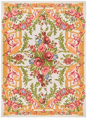 nuLOOM Kiyoko Vintage Floral Pink 4' x 6' Area Rug