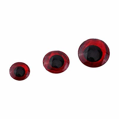  Fishing Lure Eyes,500 x Adhesive Backing 3D Fishing Lure Eyes  Useful Tool for Making Bait(Golden,5mm) : Everything Else