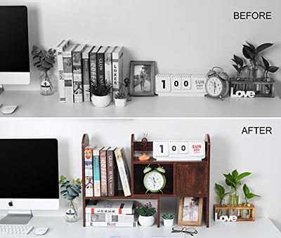  Honiter Desk Shelf, Desktop Organizer Shelf