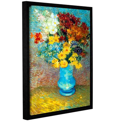  ArtWall Japanese Vase with Roses and Anemones by