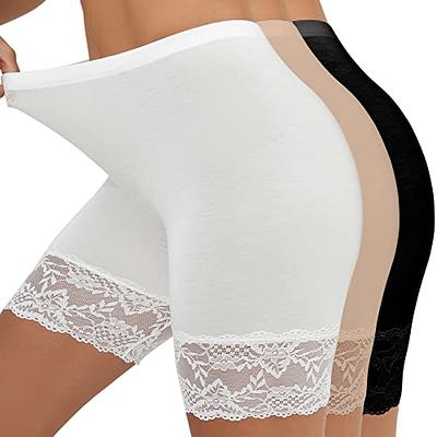 Womens Seamless Shaping Boyshorts Panties, Slip Shorts Under