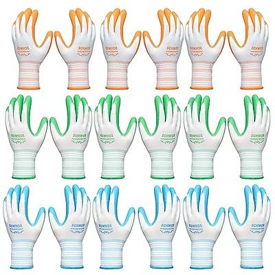 Schwer 9 Pairs Gardening Gloves for Women and Ladies, Breathable