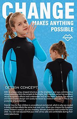 Neoprene Kids Scuba Diving Wetsuit Womens 2mm Long Sleeved One