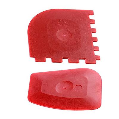 2Pcs Grill Pan Scraper Multi-purpose Comfortable Grip Practical Pot Pan  Dish Cleaning Scraper Red - Yahoo Shopping