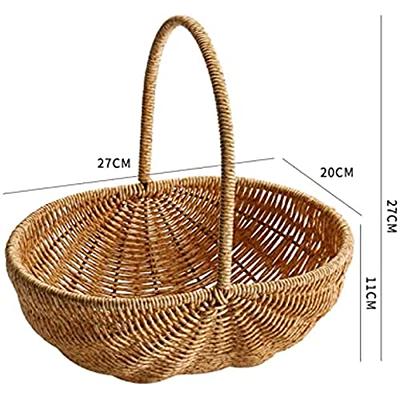 Hand-woven Storage Basket, Home Decor Storage Basket, Baskets For