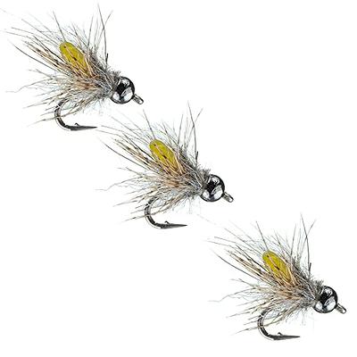  Ansnbo 36PCS Fly Fishing Flies Kit, Hand Tied Trout Bass Fly  Assortment