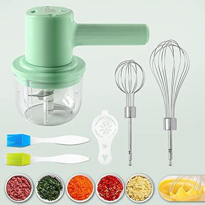 300ML Electric Garlic Mincer Food Chopper Grinder Shredder For