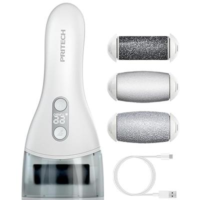 Electric Foot Callus Remover Set, With Vacuum Rechargeable Foot Scrubber,  Dead Skin Remover, Foot File Pedicure Kit Tools