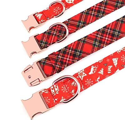 Beirui cute girl Dog collars for Small Medium Large Dogs, Multiple Floral  Patterns Female Pet Dog collars with Flower fo