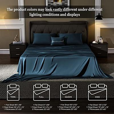 Queen Size Sheet Set - Breathable & Cooling Sheets - Hotel Luxury Bed