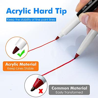 Fine Tip Dry Erase Marker Acrylic Board Marker Whiteboard for