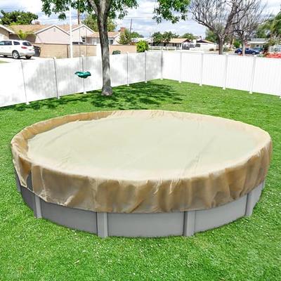 Swimline 30 ft. Round Above Ground Winter Swimming Cover (Pool Cover Only),  Blue - Yahoo Shopping