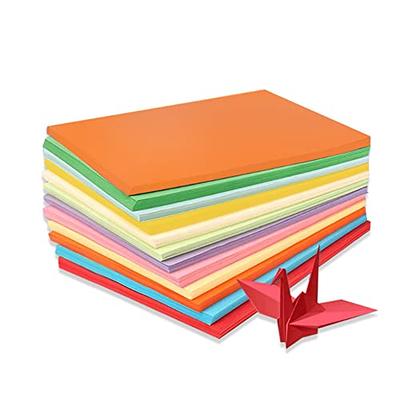 KYMY 60 pcs Colored Round Cardstock Paper, 10 Assorted Colors