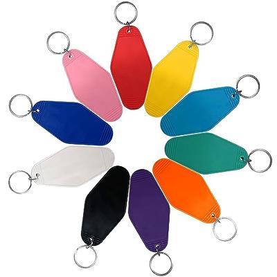 40pcs Acrylic Keychain Blanks, Including 10 Clear Acrylic Blanks, 10  Keychain Rings, 10 Tassels And 10 Jump Rings, Ideal For Diy Keychains.