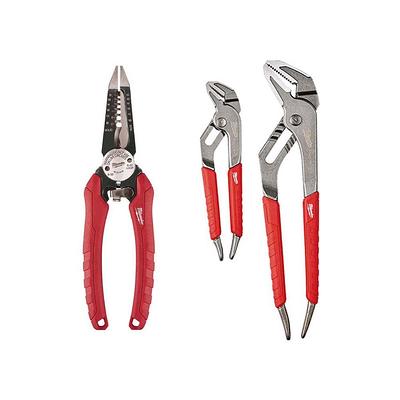 Milwaukee 7.75 in. Combination Electricians 6-in-1 Wire Strippers