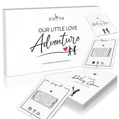 Romantic Couples Gift - Fun & Adventurous Date Night Box - Scratch Off Card  Game with Exciting Date Ideas for Couple: Girlfriend, Boyfriend, Newlywed,  Wife or Husband. 