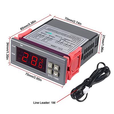 Plastic Temperature Indicator With Digital Display For - Temu