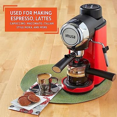 IMUSA Electric Espresso/Moka Maker Red - 6 Cup