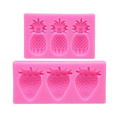 Strawberry Silicone Mold Fruit Cake Baking Decoration Kitchen