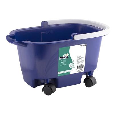  Mop Bucket and Wringer, 8-3/4 gal, Blue : Health & Household