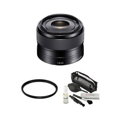 Sony E 35mm f/1.8 OSS Lens with UV Filter Kit SEL35F18 - Yahoo