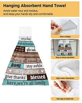 Pangeelia Kitchen Towels with Hanging Loop, Text Theme Texture Soft Absorbent  Hand Towels for Bathroom Bar Home Decor Vintage Country Wood Dish Towels  Reusable Washable Cleaning Cloth - Yahoo Shopping