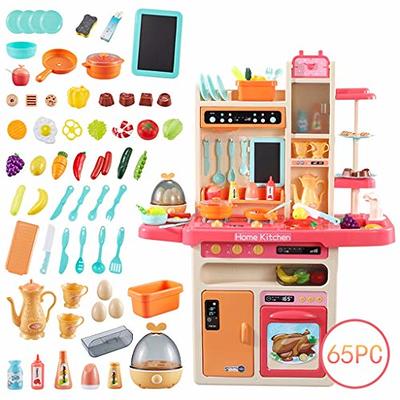 15Pcs Kids Role Play Fridge Toy Mini Refrigerator Playset Educational Home  Appliance Toy