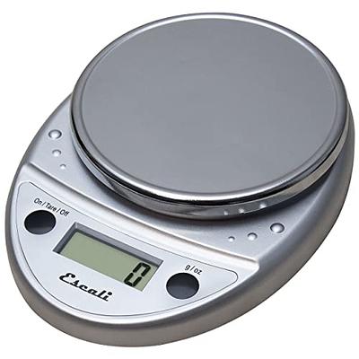 Escali Primo Digital Scale, 11 lb, Black