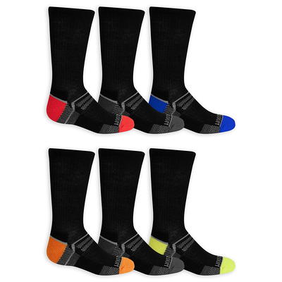 Fruit of the Loom Active Crew Socks for Boys, Black, Sizes 9-2.5 (12-Pack)  - Yahoo Shopping