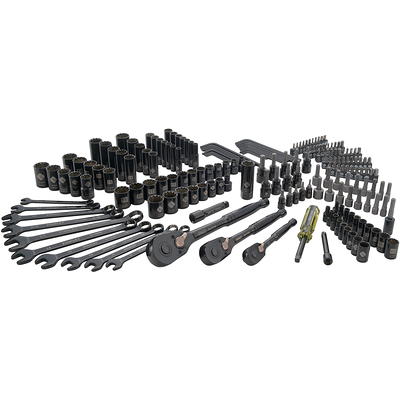 Stanley Fmmt71665 229 PC Black Chrome Mechanic's Tool Set