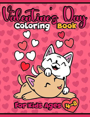 Coloring Books For Girls Cute Animals: Lovely Animal Coloring