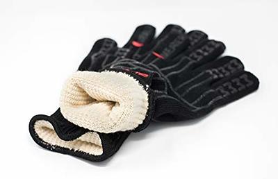 Grilling Gloves: Heat Resistant Silicone Oven Mitts With Non - Temu