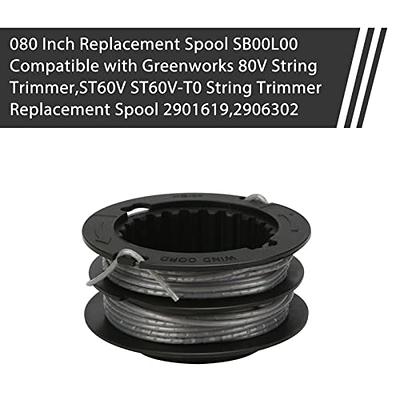 10 Pack String Trimmer Replacement Spool Compatible with Black+Decker,  240ft 0.065 AF-100 Autofeed Replacement Spools - Compatible with  Black+Decker