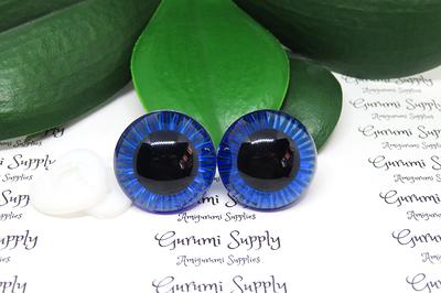 6mm Doll Eyeballs, Glass Eyeballs Round Eyes for DIY Doll s Halloween Props  Doll Making (Blue) StyleA-Blue