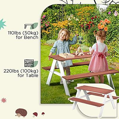 Kids Picnic Table, Small Picnic Table, Child Table, Child Picnic