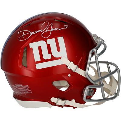 Daniel Jones Signed Giants Lunar Eclipse Alternate Speed Mini Helmet  (Beckett)