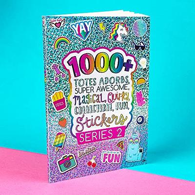 Fashion Angels 1000+ Totes Adorbs Colorful Fun Craft Stickers for