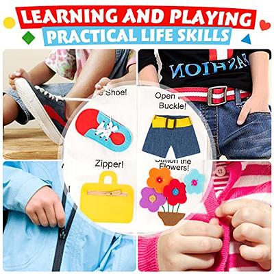 UNIH Quiet Book for Toddlers, Soft Activity Busy Book Toddler Travel T –  ToysCentral - Europe