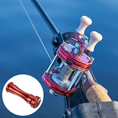 Power Knob for Spinning Reel,Fishing Reel Handle Rotatable Knob Power  Handle Grip Metal Rocker Arm Grip Compatible with Spinning Fishing Reel