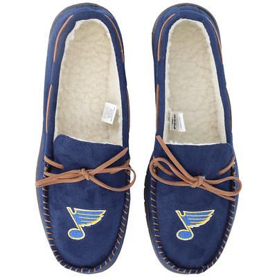 Men's St. Louis Cardinals Big Logo Moccasin Slippers