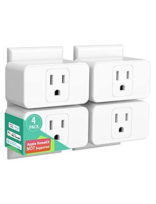 Mini Smart Plug - Wi-Fi Outlet Socket Compatible with Alexa, Echo and  Google Home for Christmas Lights, APP Remote Control, Schedule Timer  Function, 2.4G WiFi Only (1 Pack) - Yahoo Shopping