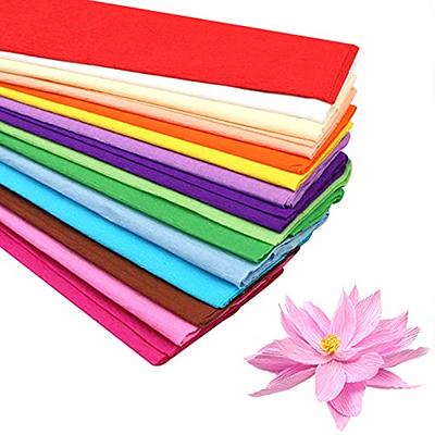 Wholesale Crepe Paper Sheets Rolls Crepe Paper Streamer Floral