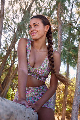 Montce Printed Kim Variation Bikini Top by Montce Swim at Free People, Ali  Paisley, XS - Yahoo Shopping